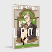 Buchcover und Innenansicht für das Buch: Good Morning Leon