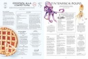 Buchcover und Innenansicht für das Buch: Die Gourmet-Bibel Italien