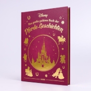 Buchcover und Innenansicht für das Buch: Disney: Das große goldene Buch der Pferde-Geschichten