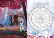 Buchcover und Innenansicht für das Buch: Disney Die Eiskönigin 2: Mein Freundebuch