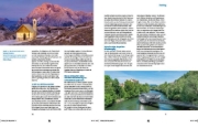 Buchcover und Innenansicht für das Buch: Roadtrips Alpen