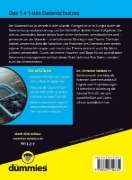 Buchcover und Innenansicht für das Buch: Datenschutzgrundverordnung für Dummies
