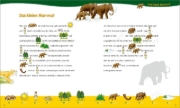 Buchcover und Innenansicht für das Buch: WAS IST WAS Junior Mitmach-Heft Dinosaurier und Tiere der Urzeit