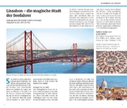 Buchcover und Innenansicht für das Buch: ADAC Reiseführer Lissabon