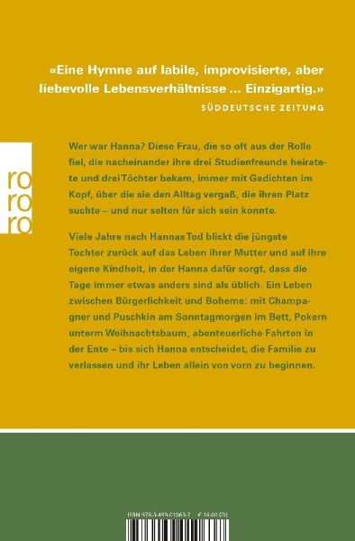 Buchcover und Innenansicht für das Buch: Ein anderes Leben