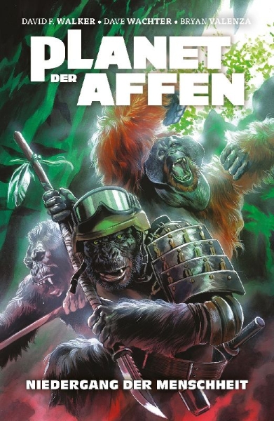 Buchcover und Innenansicht für das Buch: Planet of the Apes (2023) #1-#5