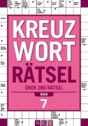 Buchcover und Innenansicht für das Buch: Kreuzworträtsel - Band 7 I Über 280 Rätsel für Erwachsene