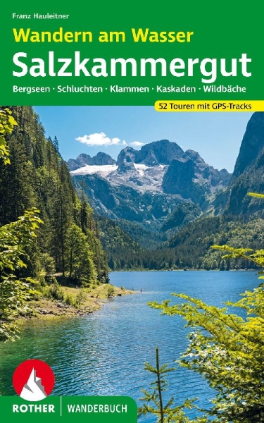 Buchcover und Innenansicht für das Buch: Wandern am Wasser Salzkammergut
