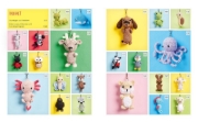 Buchcover und Innenansicht für das Buch: Sweet Minis häkeln - 23 niedliche Schlüsseltiere