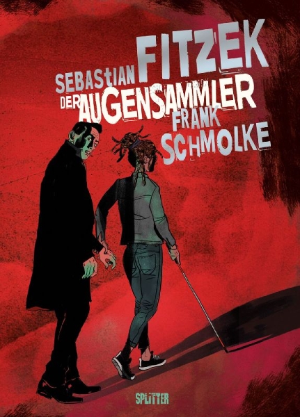 Buchcover und Innenansicht für das Buch: Der Augensammler (Graphic Novel)