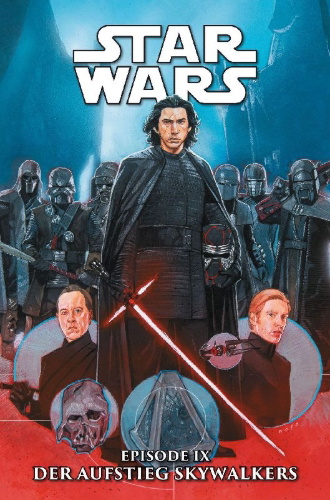 Buchcover und Innenansicht für das Buch: Star Wars: Movie Collection - Episode 9: Der Aufstieg Skywalkers