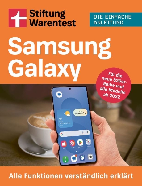 Buchcover und Innenansicht für das Buch: Samsung Galaxy