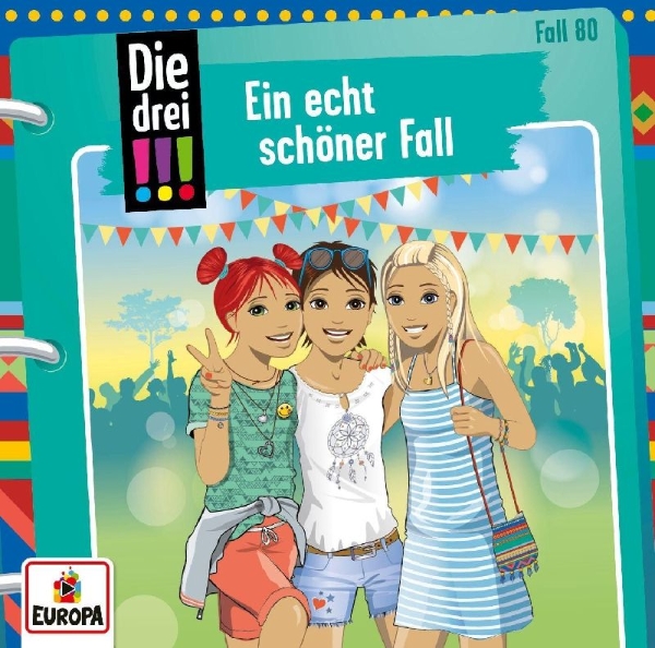 Buchcover und Innenansicht für das Buch: Die drei !!! 80: Ein echt schöner Fall