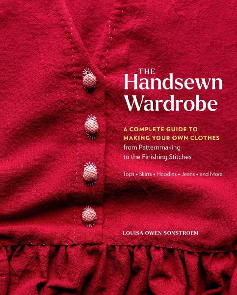 Buchcover und Innenansicht für das Buch: The Handsewn Wardrobe