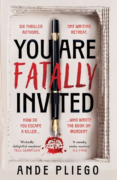 Buchcover und Innenansicht für das Buch: You Are Fatally Invited