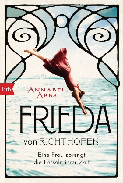 Buchcover und Innenansicht für das Buch: Frieda  - A Novel of the real Lady Chatterley