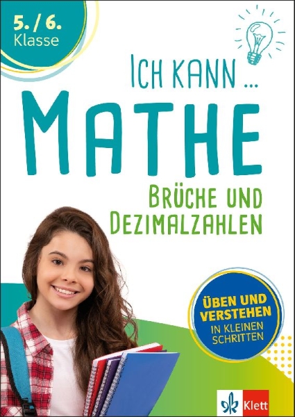 Buchcover und Innenansicht für das Buch: Ich kann Mathe - Brüche und Dezimalzahlen 5./6. Klasse