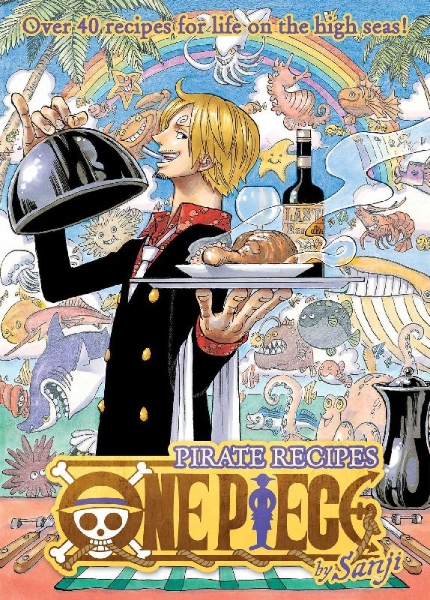 Buchcover und Innenansicht für das Buch: One Piece: Pirate Recipes