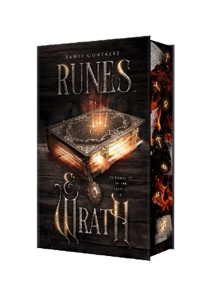 Buchcover und Innenansicht für das Buch: Runes & Wrath