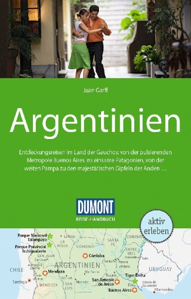 Buchcover und Innenansicht für das Buch: DUMONT Reise-Handbuch Reiseführer Argentinien
