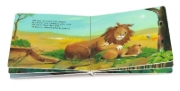 Buchcover und Innenansicht für das Buch: Wie kleine Tiere schlafen gehen