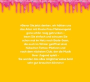 Buchcover und Innenansicht für das Buch: Älter werden ist wie jung sein, nur krasser