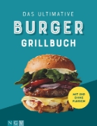 Buchcover und Innenansicht für das Buch: Das ultimative Burger-Grillbuch