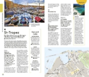 Buchcover und Innenansicht für das Buch: Vis-à-Vis Reiseführer Provence & Côte d'Azur