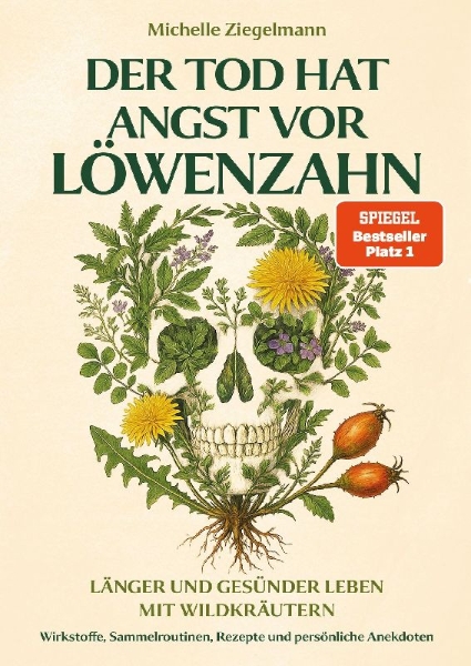 Buchcover und Innenansicht für das Buch: Der Tod hat Angst vor Löwenzahn