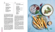 Buchcover und Innenansicht für das Buch: Levante - Gemeinsam orientalisch genießen