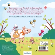 Buchcover und Innenansicht für das Buch: Wach auf, kleiner Osterhase!