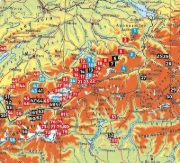 Buchcover und Innenansicht für das Buch: Klettersteige Schweiz