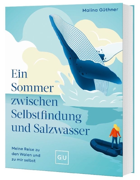Buchcover und Innenansicht für das Buch: Ein Sommer zwischen Selbstfindung und Salzwasser
