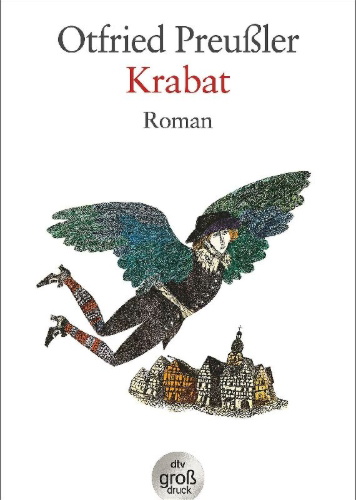 Buchcover und Innenansicht für das Buch: Krabat. Großdruck