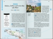 Buchcover und Innenansicht für das Buch: DUMONT Reise-Taschenbuch Reiseführer Schweden, Der Süden