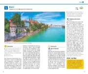 Buchcover und Innenansicht für das Buch: ADAC Reiseführer plus Schweiz