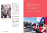 Buchcover und Innenansicht für das Buch: The Best Swiss Train Rides