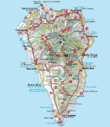 Buchcover und Innenansicht für das Buch: La Palma, Rother Wanderführer