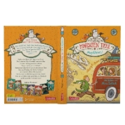 Buchcover und Innenansicht für das Buch: Die Schule der magischen Tiere 04: Abgefahren!