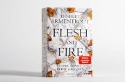 Buchcover und Innenansicht für das Buch: Kingdom of Flesh and Fire - From Blood and Ash Book 2