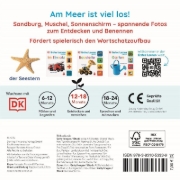 Buchcover und Innenansicht für das Buch: Erstes Lernen Pocket. Am Meer