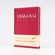 Buchcover und Innenansicht für das Buch: Oma und ich - unsere schönsten Momente