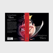 Buchcover und Innenansicht für das Buch: Disney Villains 12: Gebrochenes Herz (Villains "Herzkönigin" - Alice im Wunderland)