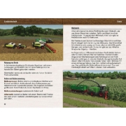Buchcover und Innenansicht für das Buch: Landwirtschaftssimulator 25 - Der inoffizielle Guide