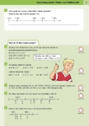 Buchcover und Innenansicht für das Buch: Klett Sicher ins Gymnasium Mathematik 4. Klasse