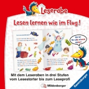 Buchcover und Innenansicht für das Buch: Leserabe - mit Mildenberger Silbenmethode - Der verhexte Schulranzen