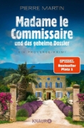Buchcover und Innenansicht für das Buch: Madame le Commissaire und das geheime Dossier