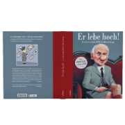 Buchcover und Innenansicht für das Buch: Er lebe hoch! Loriot zum 100. Geburtstag