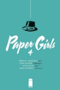 Buchcover und Innenansicht für das Buch: Paper Girls 4