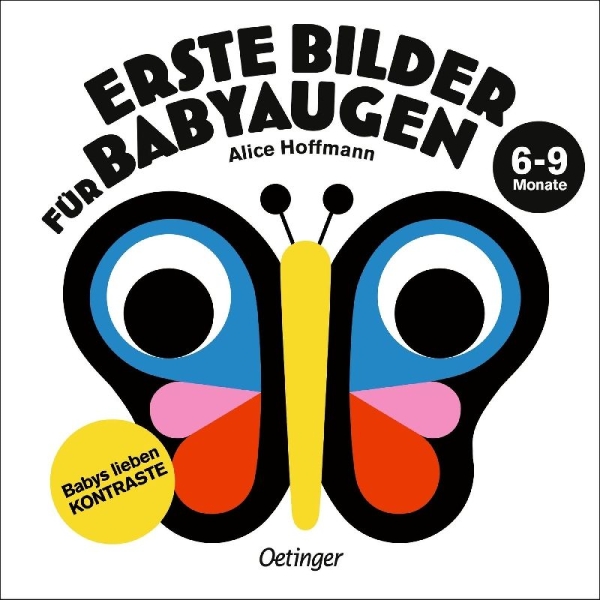 Buchcover und Innenansicht für das Buch: Erste Bilder für Babyaugen. 6-9 Monate